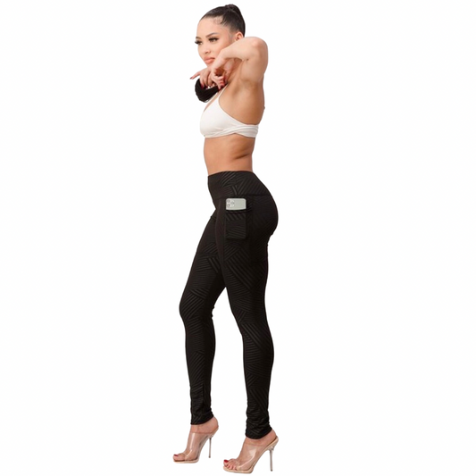 Butt Lift Yoga Leggings with Pocket (2 Colors) - BINS FLIRTY FASHION